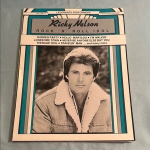 RARE Ricky Nelson Rock 'N' Roll Idol Album Volume 11 copyright 1990